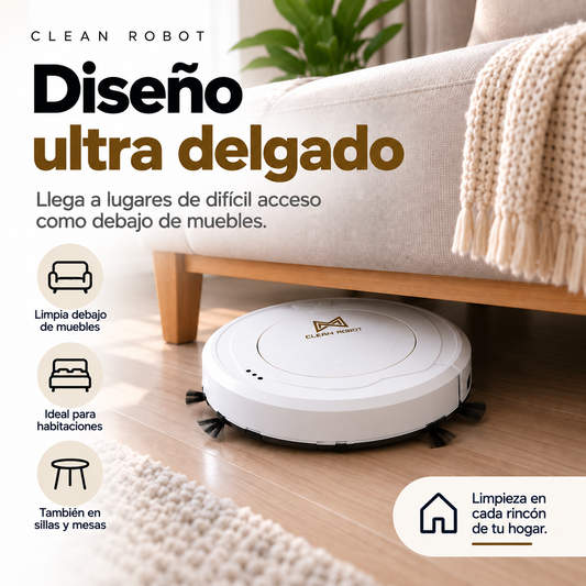 🔥 Smart Clean Robot - Aspira y Limpia Automáticamente